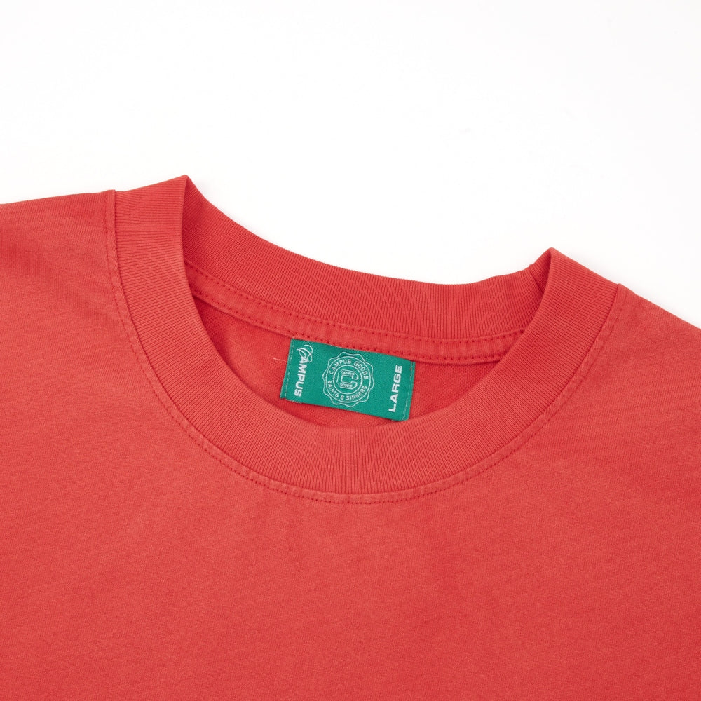 Chateau Tee Sun Fade Wash Tee (Red)